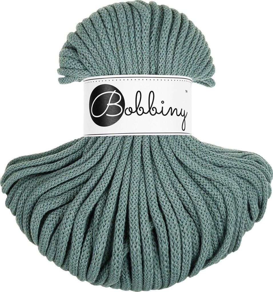 Sznurek pleciony bawełniany Bobbiny Premium MINI / Laurowy Zdjęcie produktu 