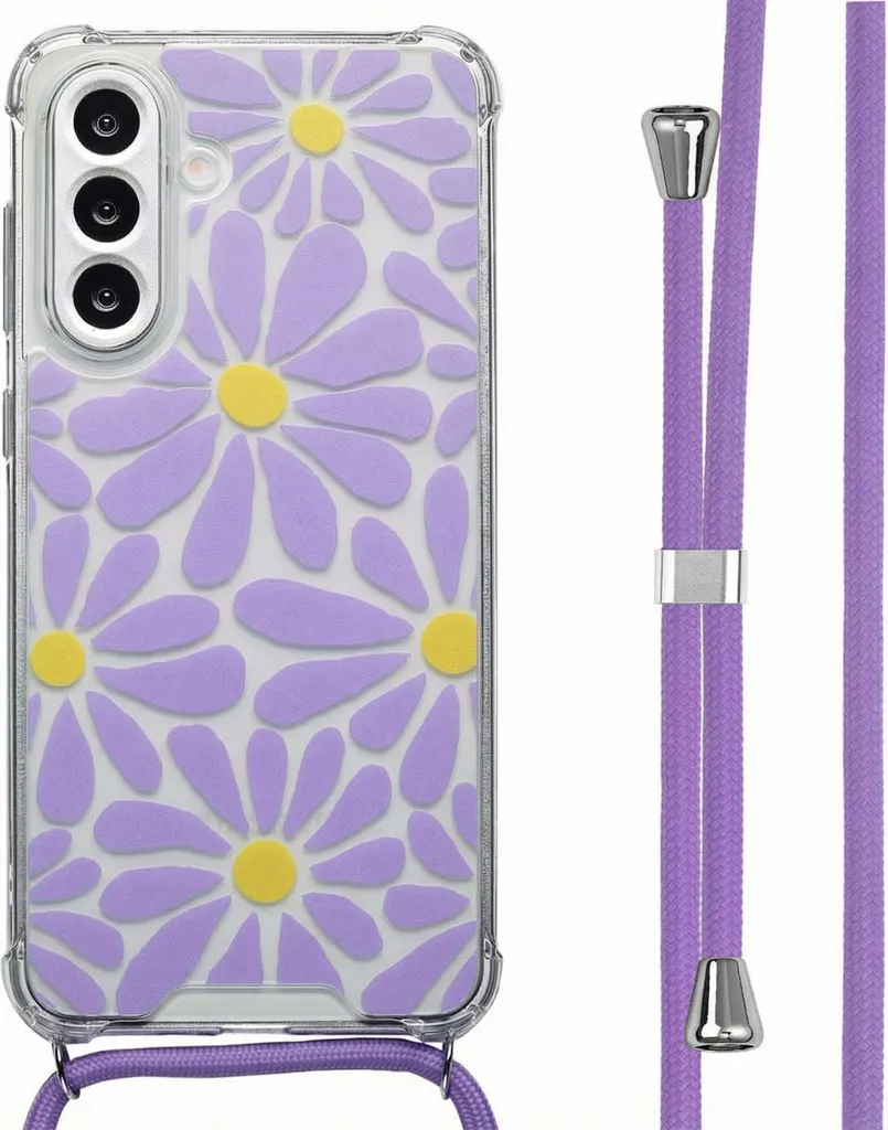 Cover imoshion Galaxy A56 Tropical Violet - La soluzione col Laccio!