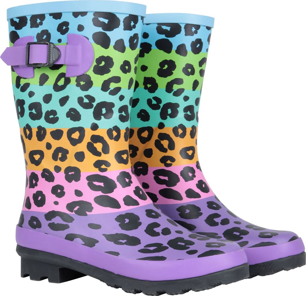 Mountain Warehouse - Kinder Gummistiefel, Gummi MW4261 (37 EU) (Leuchtendes Blau)