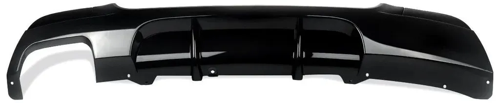 Diffuseur arrière E92 E93 noir brillant, remplacez votre pièce usagée - 2