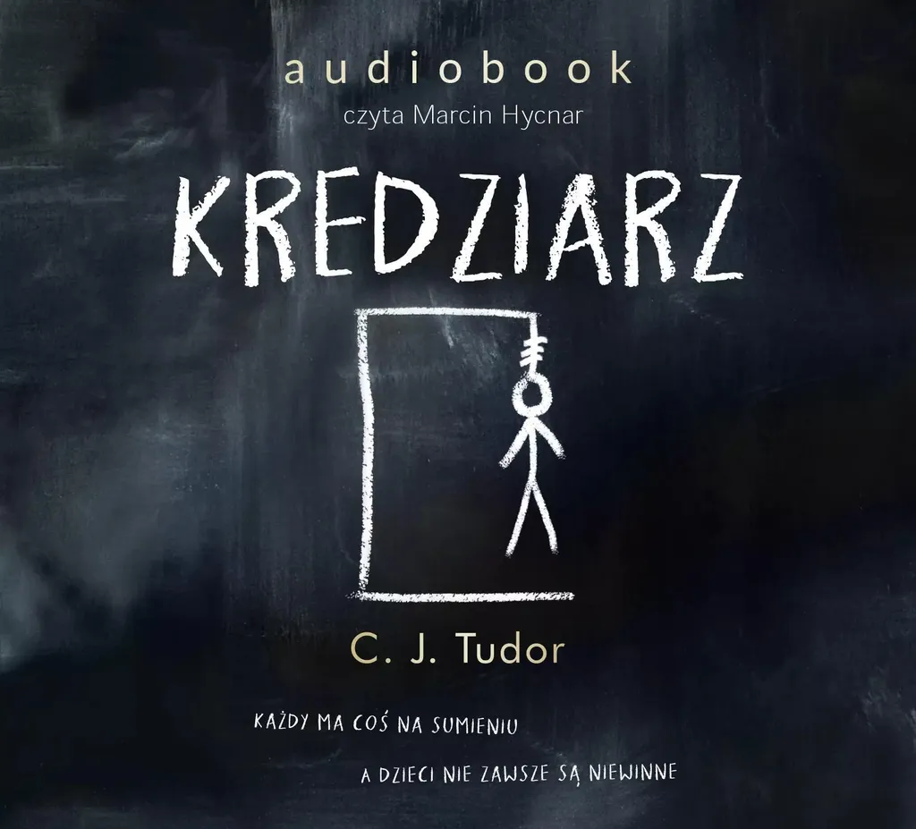 Livre audio polonais Kredziarz C.J. Tudor Thriller Suspense Narré en VO