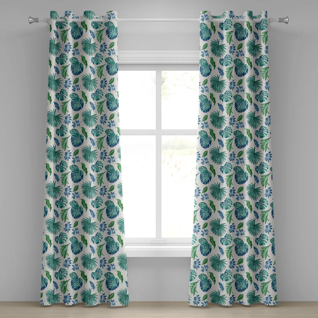 Offerta Tenda ABAKUHAUS Monstera 280x175 | Lavabile Non Sbiadisce