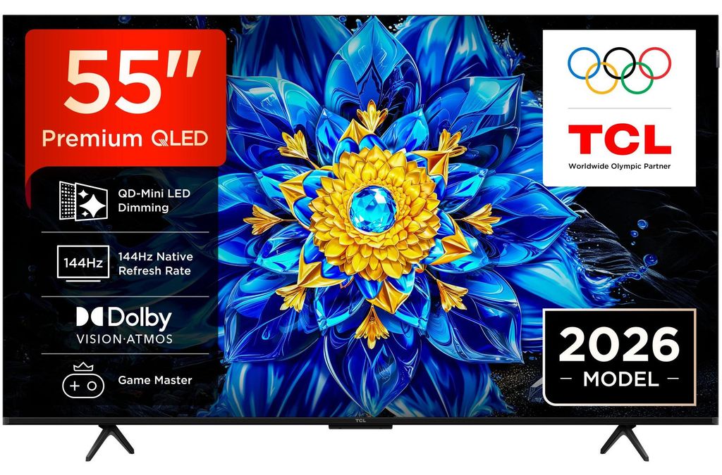 TCL QLED810L 55QLED810L, 139,7 cm (55"), 3840 x 2160 px, Obrázok produktu 