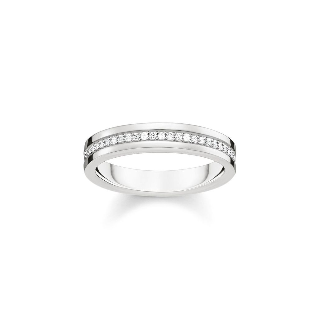 Thomas Sabo TR2117-051-14 Ring Damen Love-Band Sterling-Silber Gr. 50