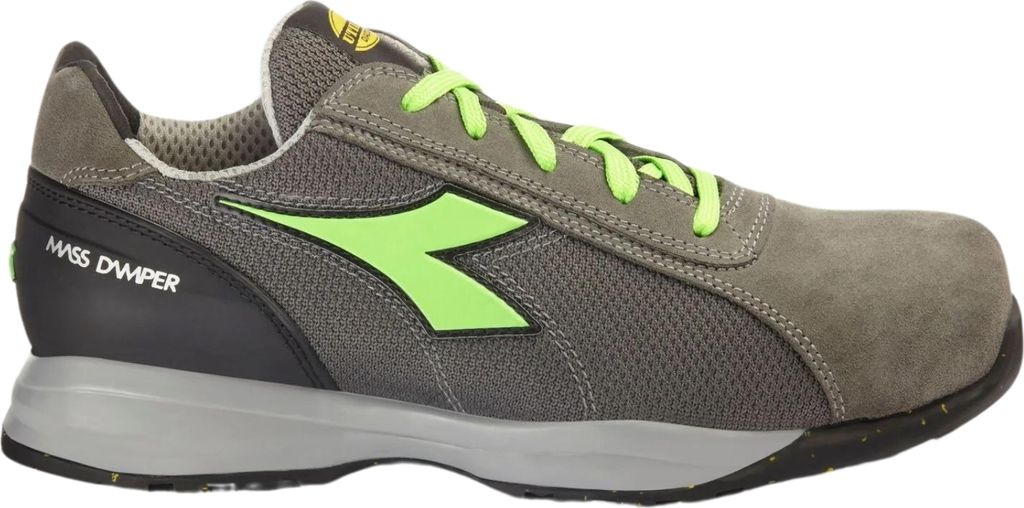 Utility Diadora 701.181136 Schuhhandschuh Mds Text Low S1Ps Fo Hro Grau Grün 42