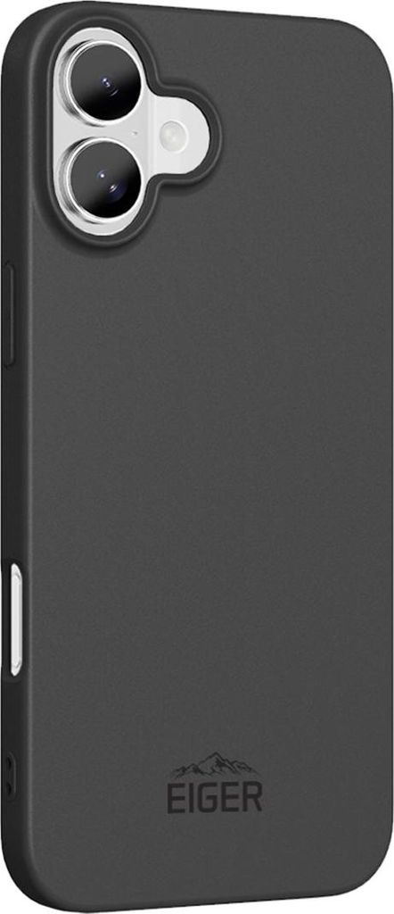Eiger EGCA00614, Cover, Apple, iPhone 16 Plus, 17 cm (6.7"), Schwarz
