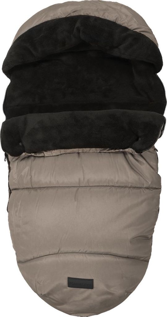 MamaLoes Taupe Deluxe Kinderwagen-Fußsack Produktbild 