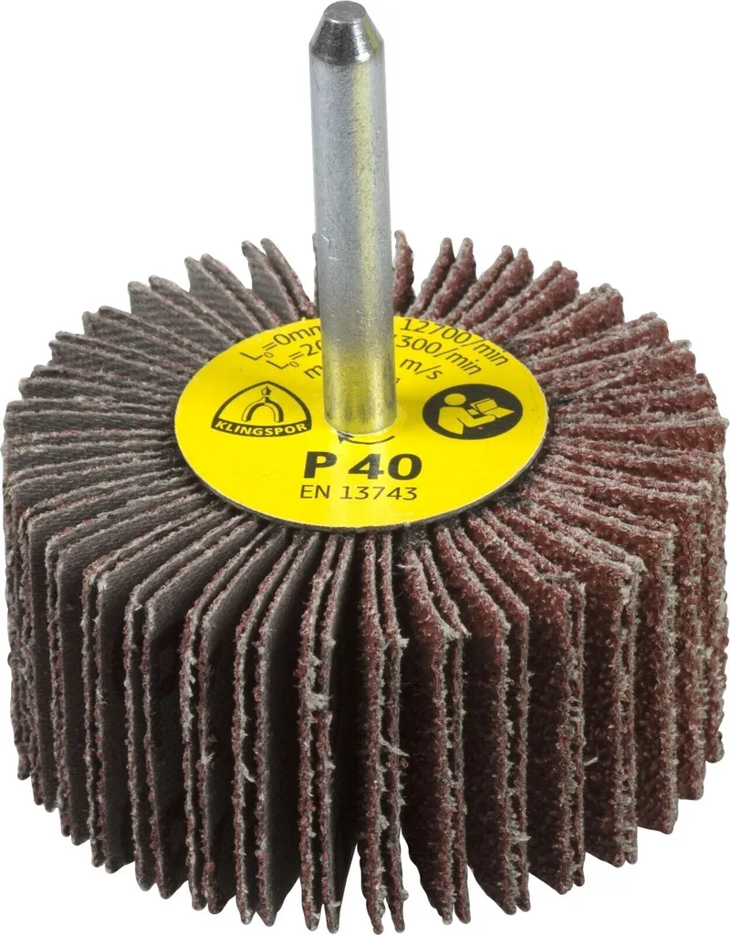 Set de 10 Roues de Ponçage 60x30x6 pour Ébavurage Intensif Métal G40