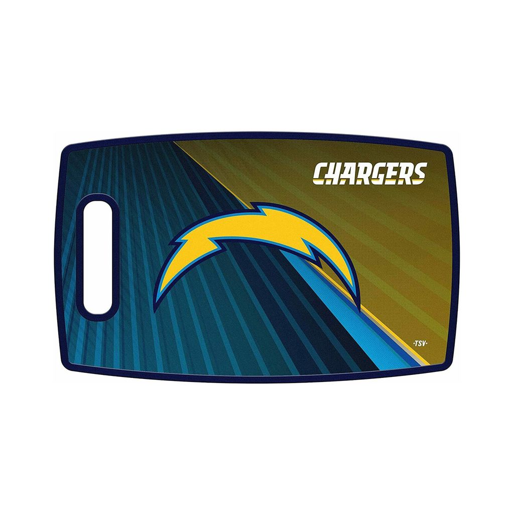 NFL Los Angeles Chargers Schneidebrett Cutting Board Barbecue Küche Küchenbrett