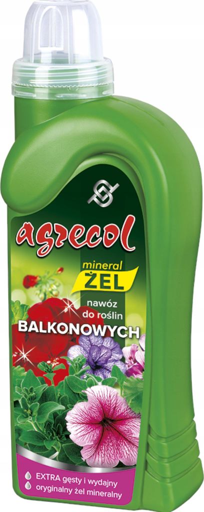 Effizienter Mineralgel-Dünger für Balkonpflanzen Agrecol 1000 ml
