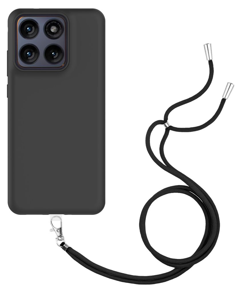 Hülle Motorola Edge 70 Fusion Schutzhülle - Cazy - Schwarz