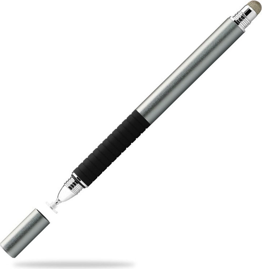 INF 2-in-1 kapazitiver Stift mit Stoffspitze & Saugnapf Produktbild 