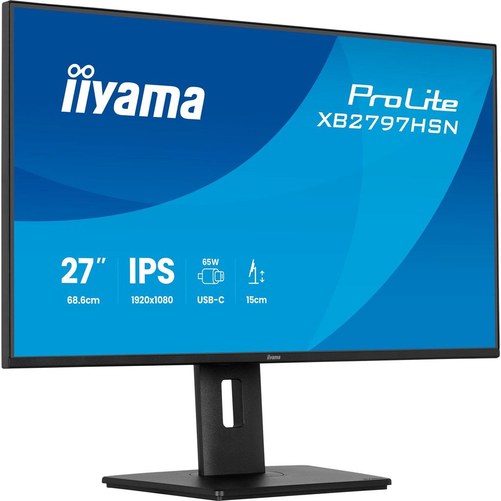 iiyama ProLite XB2797HSN-B1, LED-Monitor, (FullHD, IPS, HDMI, DP