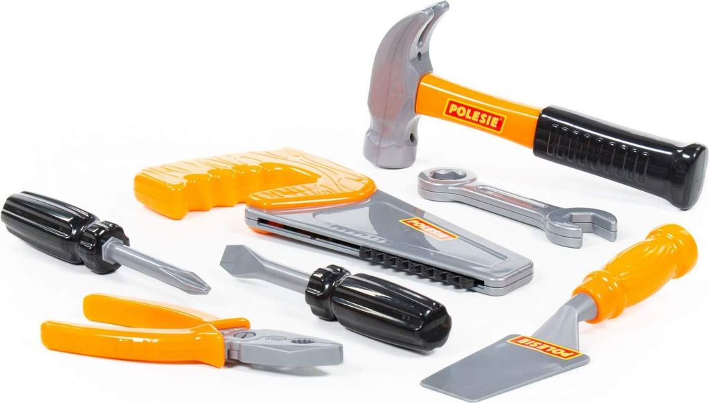 Polesie 53701 Set di utensili n. 7 in sacchetto misto Immagine del prodotto 