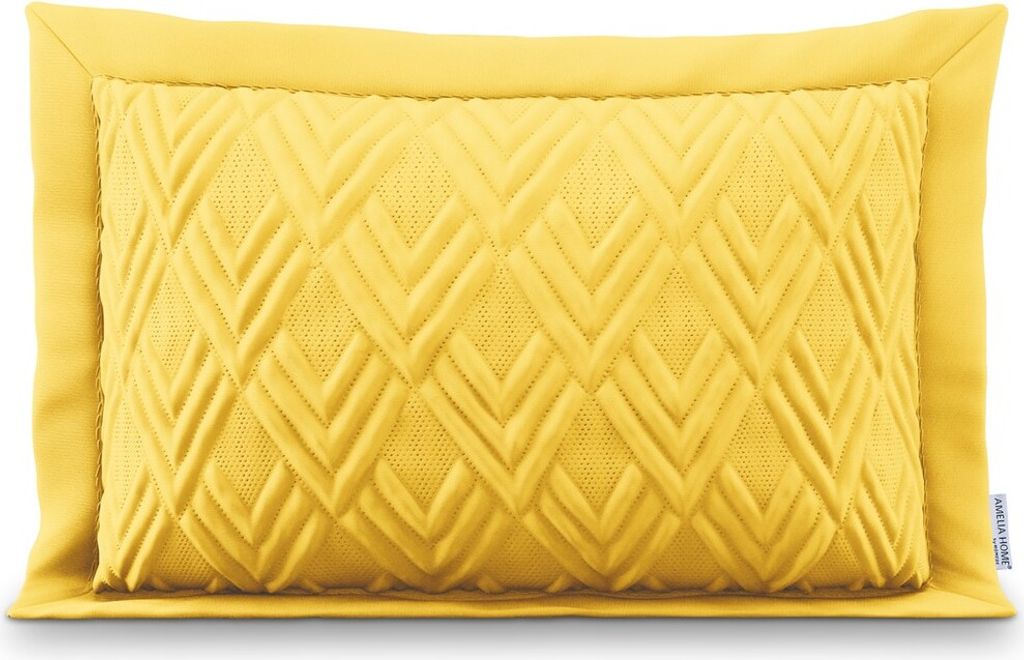 Kissenbezug 2er Set mehre Größen / Farben Wohnzimmer Deko Dekokissen 50x70 cm Gelb