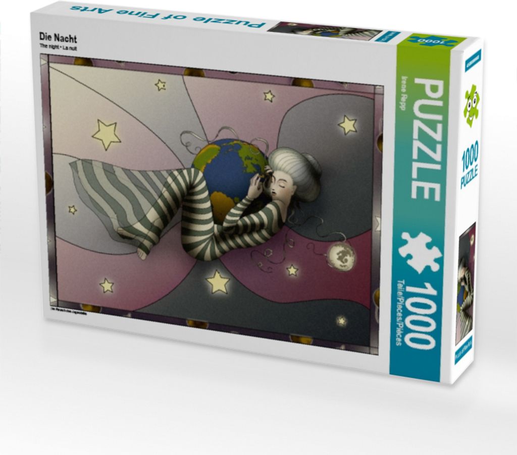 Calvendo Die Nacht 1000 Teile Puzzle hoch 480x640mm, Repp Irene; 7276976