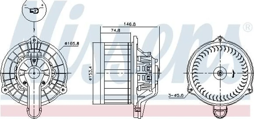 Moteur de soufflerie chauffage Kia Carens : Réparation système de ventilation