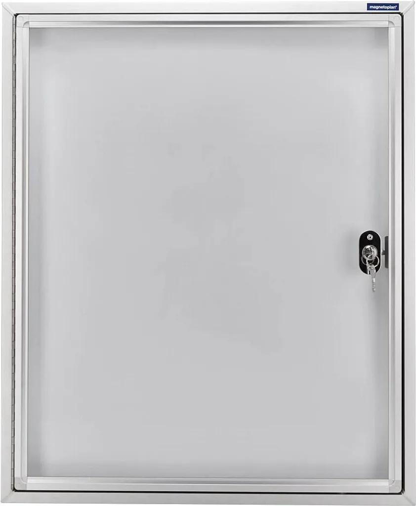 Vitrine d'affichage magnétique étanche avec cadre aluminium 4 x A4 - 15