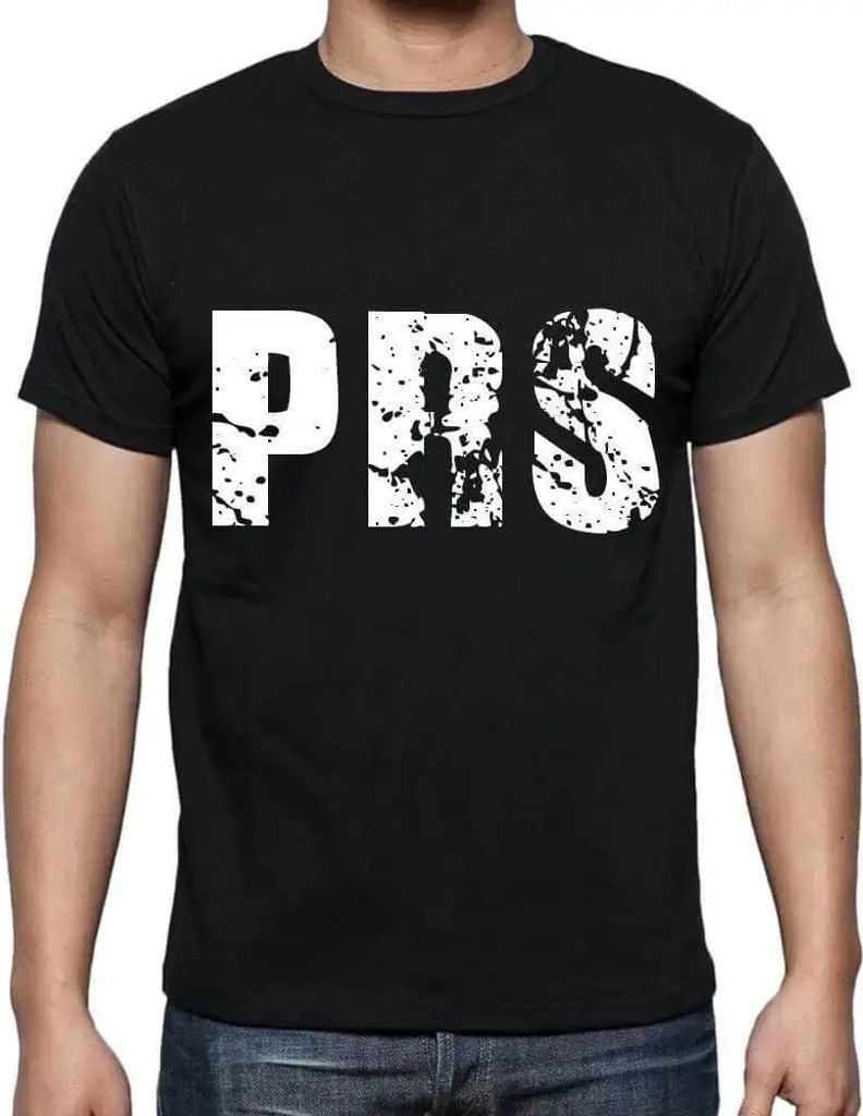 Herren Grafik T-Shirt Prs Öko-Verantwortlich Vintage Jahrgang Kurzarm Lustige Druck Geburtstag Geschenk Mann