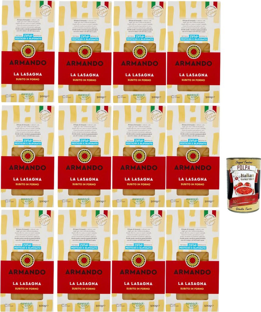 Armando, La Lasagna, Pasta di Semola di Grano Duro di Produktbild 