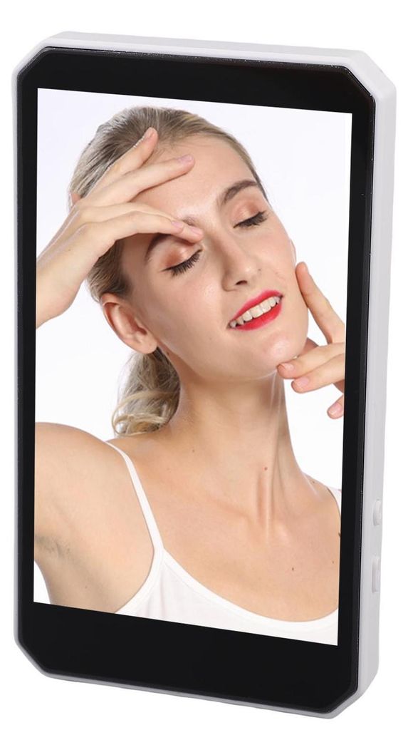 Telefon-Vlog-Selfie-Bildschirm, 3,97 Zoll, 1480 mAh, tragbar, Rückkamera, kabelloser magnetischer Selfie-Bildschirm für iOS und Android mit Fernb...