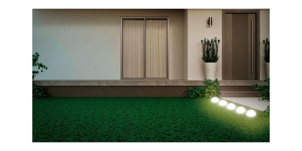 Livarno home LED-Bodenlichterkette 5er