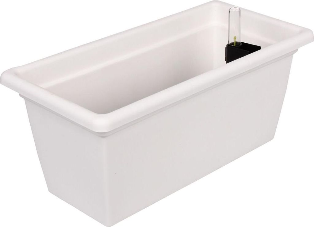 Samozavlažovací kvetináč Magnolia 2Smart 40 cm biely Obrázok produktu 