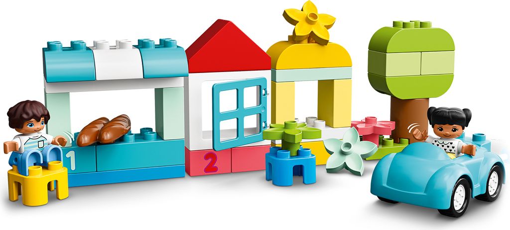 LEGO DUPLO Classic Steinebox, Kreativbox mit Aufbewahrung, Produktbild 6