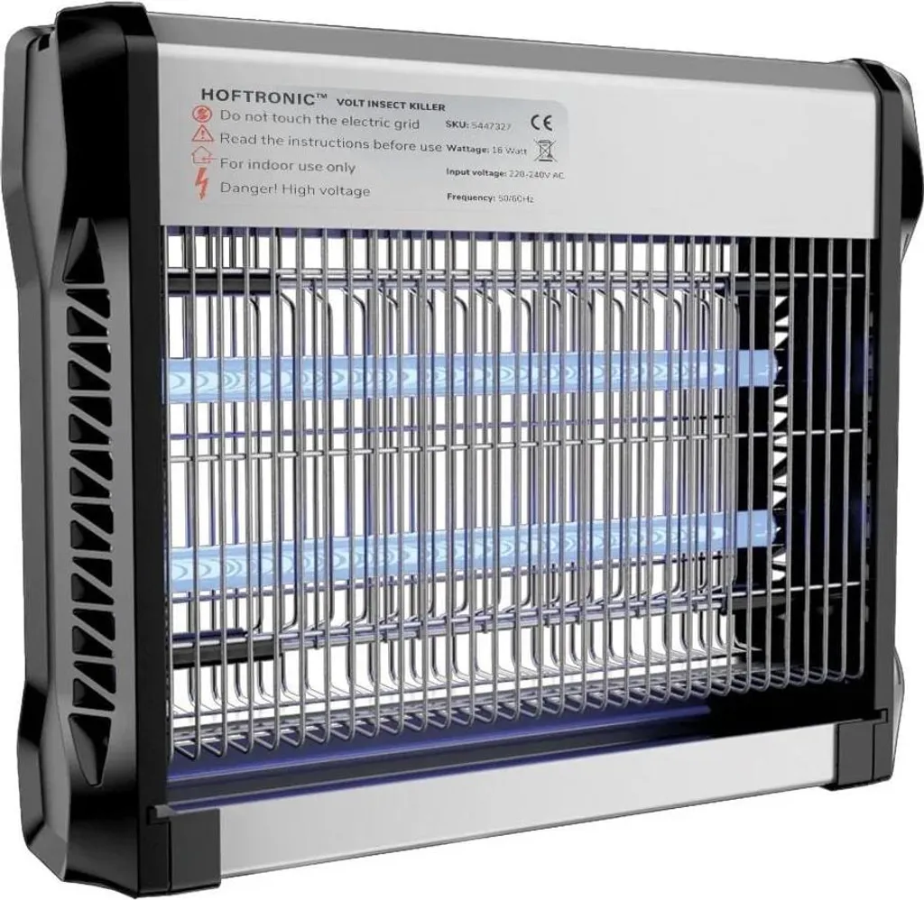 Désinsectiseur Électrique UV 4200V et Lampe Anti-Insectes 16W HOFTRONIC