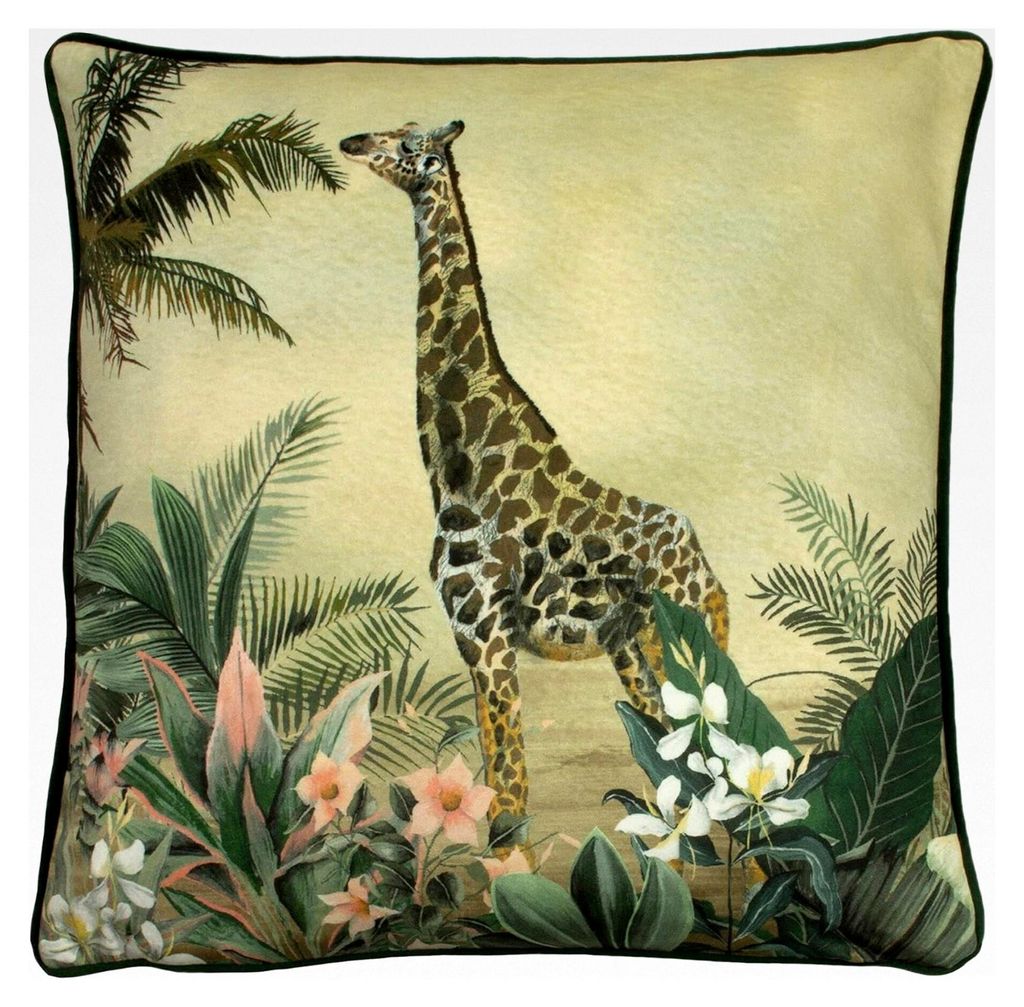 Kissenbezug Manyara, Polyester, Giraffe