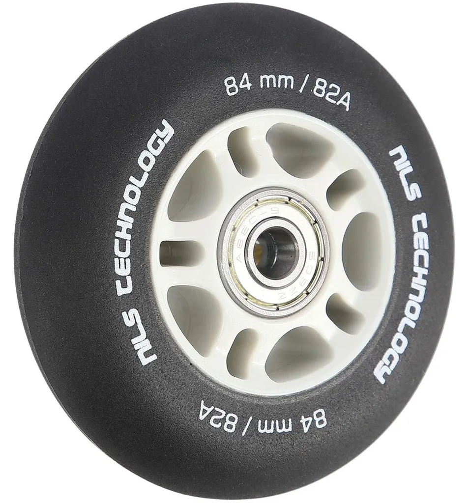 Roues de skate anti-vibrations 84mm 82A pour routes rugueuses
