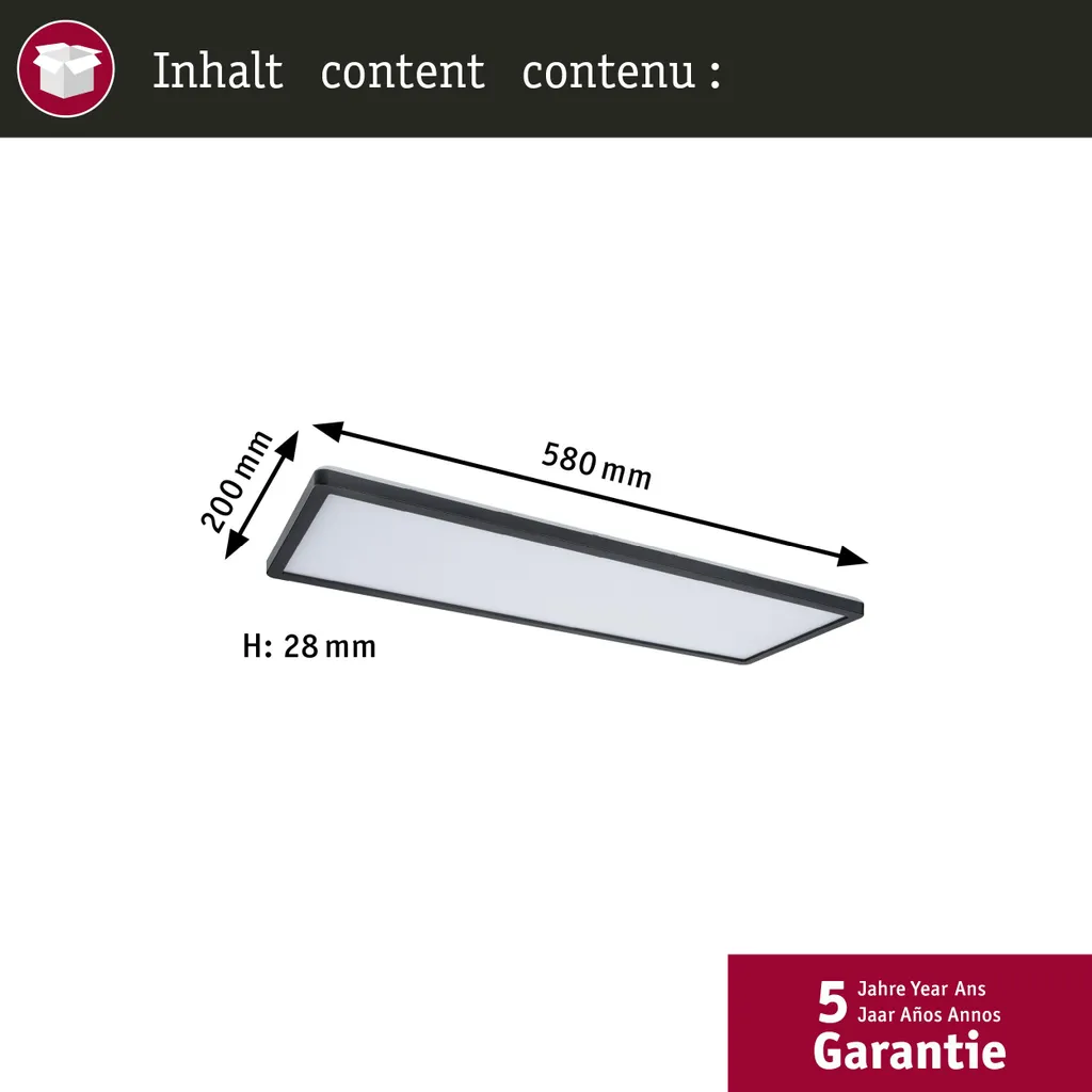 Pannello LED Paulmann Atria Shine - 3