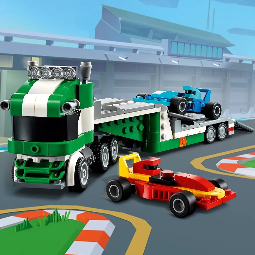 Jeu de construction camion de transport LEGO Creator 3 en 1 modulable - 15