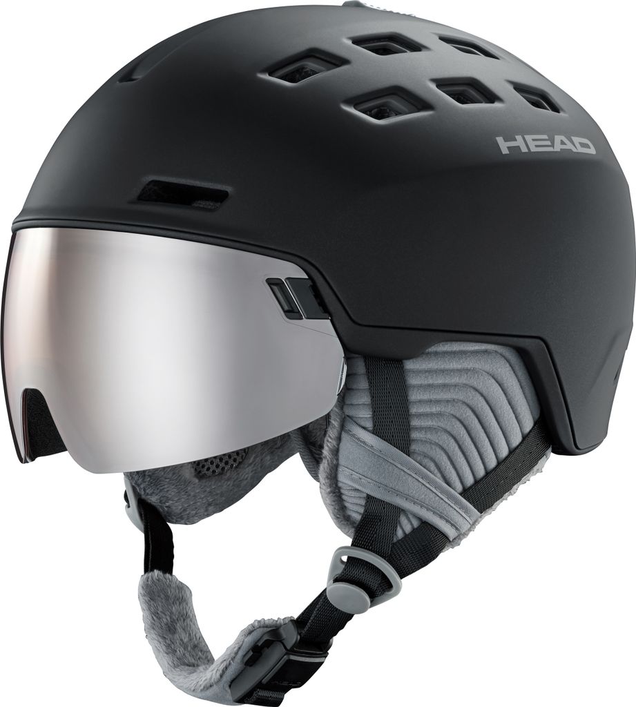 Head RACHEL Skihelm mit Visier Damen schwarz 56-59
