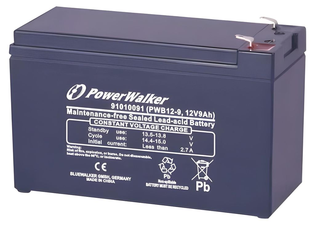 Bluewalker Batterie UPS Powerwalker PWB12-9 Image du produit 