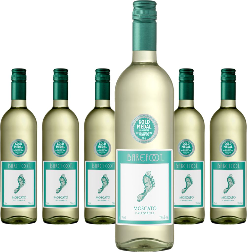 6 x Barefoot Moscato Produktbild 