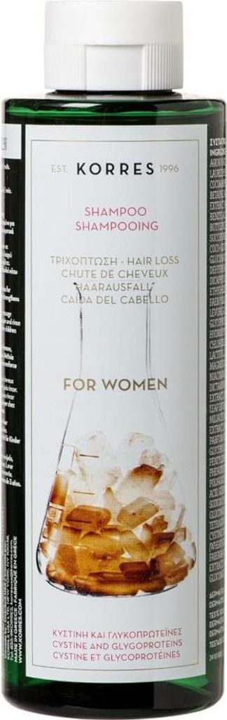 KORRES Cystine & Glycoproteins Shampoo gegen Haarausfall für Damen, 250 ml