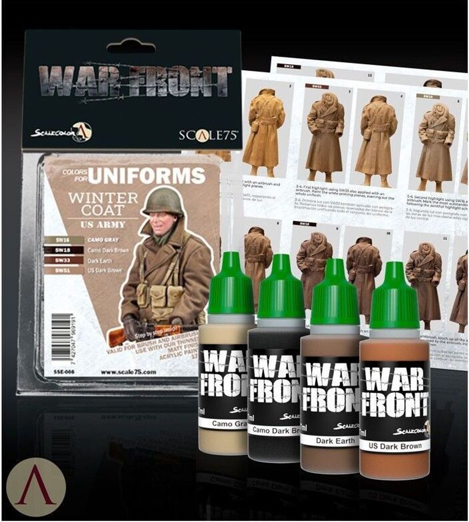 Winter Coat US Army Paint Set (4x17ml)