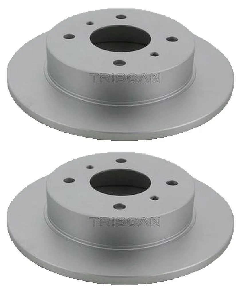 Paire de disques de frein pleins Ø 258 mm TRISCAN pour NISSAN PRIMERA
