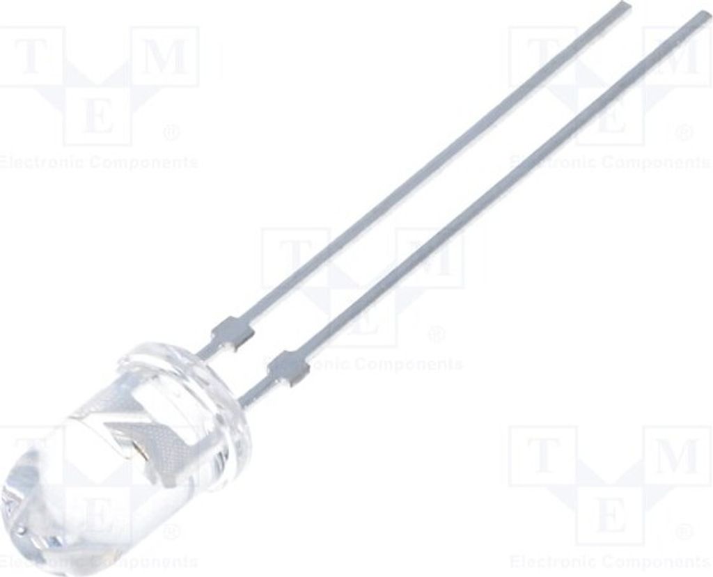 2x IR Sender 24° 22mW transparent 875nm 5mm 100mA THT 2,8÷3,5V TSHA5200 Infrarot-