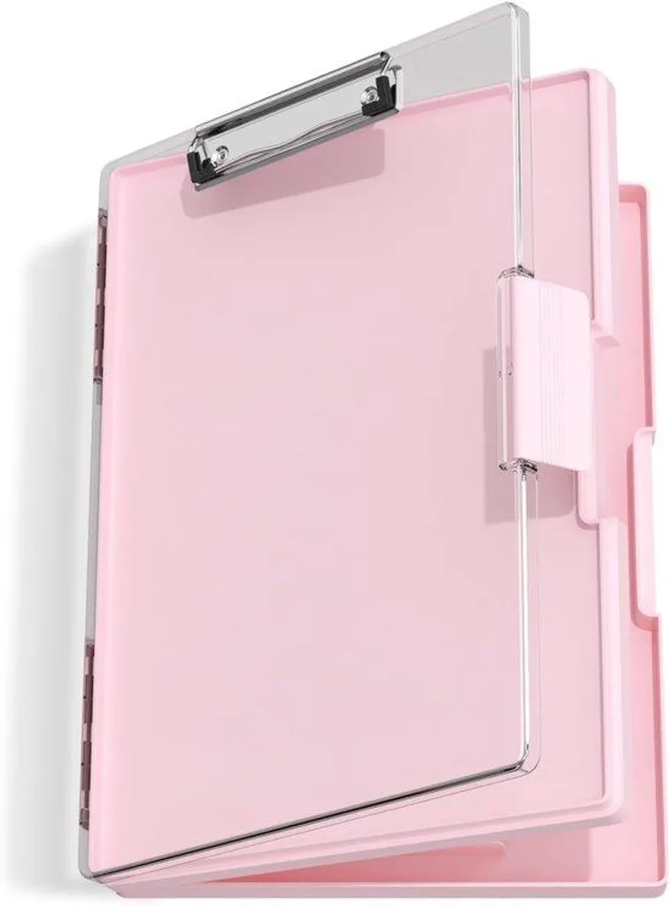 Tablette d'écriture portable rose avec rangement - Écran LCD 10 pouces