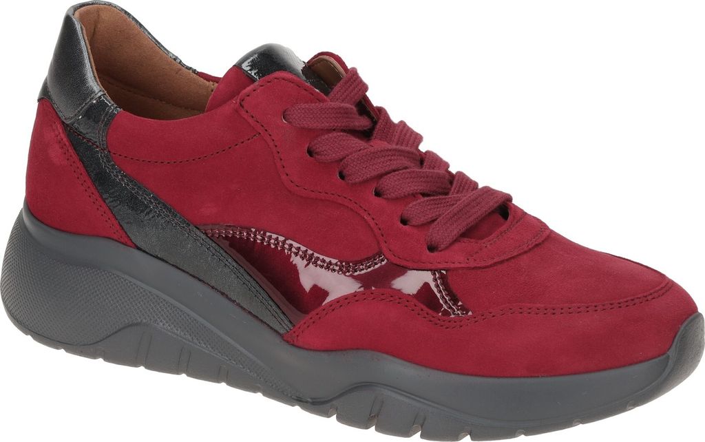 Gabor Sportliche Schnürschuhe Damen 31393136313334 Rot 38 EU