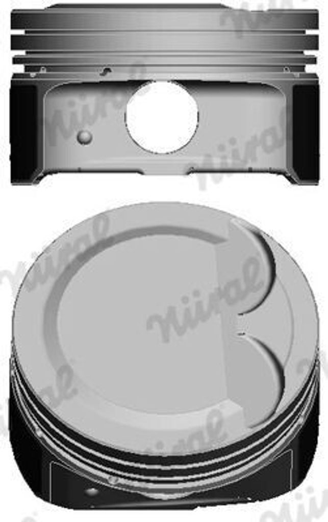 NÜRAL 87-424807-00 Kolben für HYUNDAI i20 (PB, PBT) für KIA CEE'D (JD)