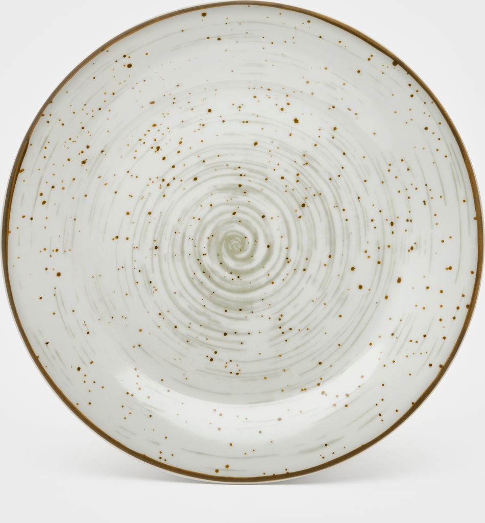 Van Well Bali Portauovo In Porcellana – Rotondo, Diametro 4.8 Cm, Altezza 7 Cm, Bianco Con Motivo Erboso Verde, Lavabile In Lavastoviglie E Microonde