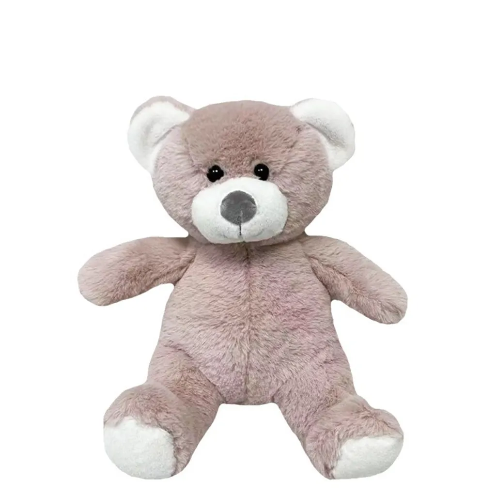 Peluche ours rose Oluś 23 cm doudou premier âge pour chambre de fille
