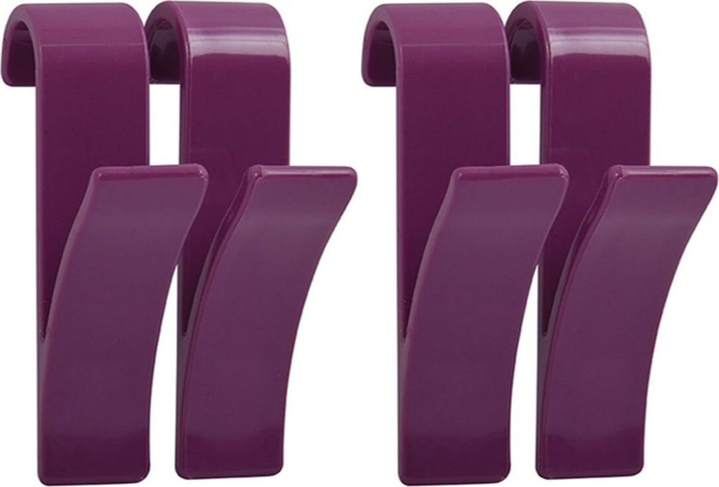 MSV Heizungkörper Haken Violett 4er