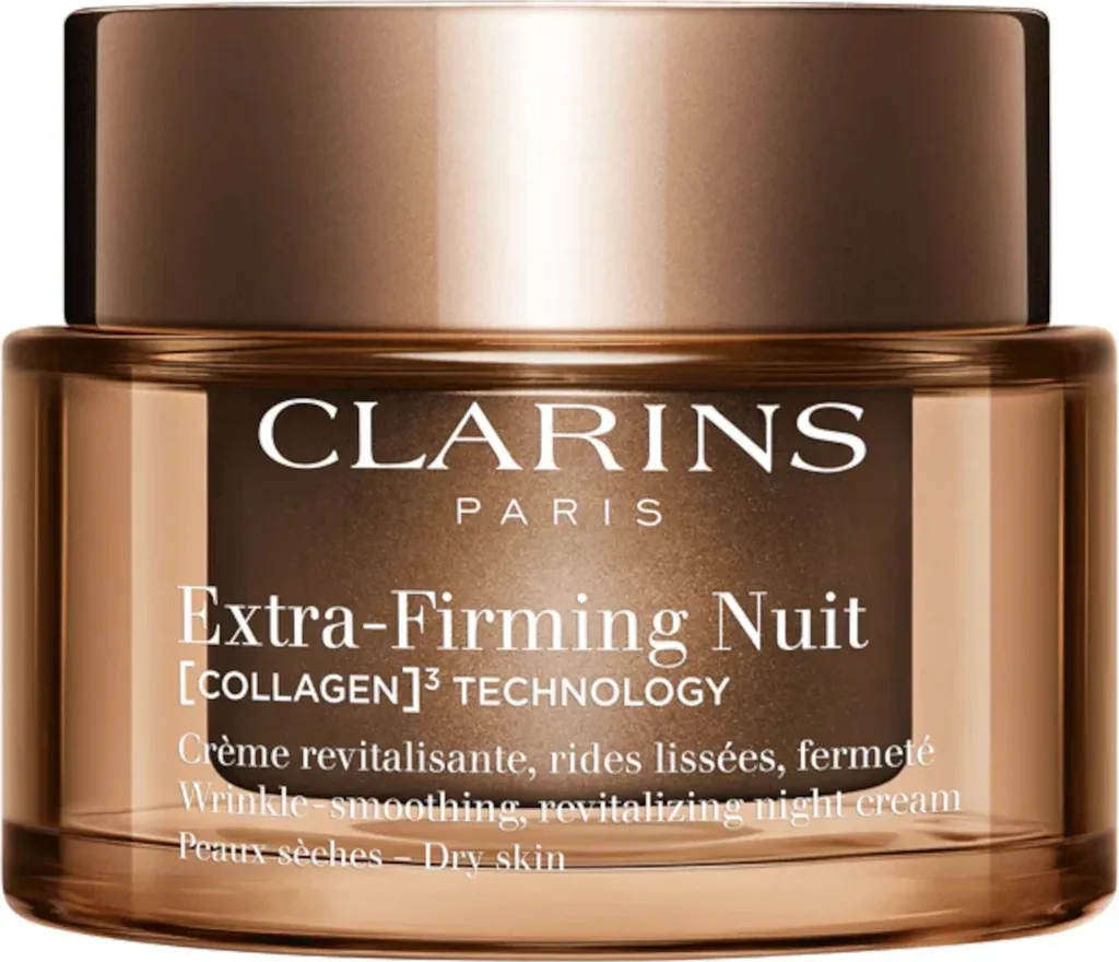 Soin Anti-Rides Nuit Clarins Extra-Fermeté Peau Sèche Régénérant 50ml