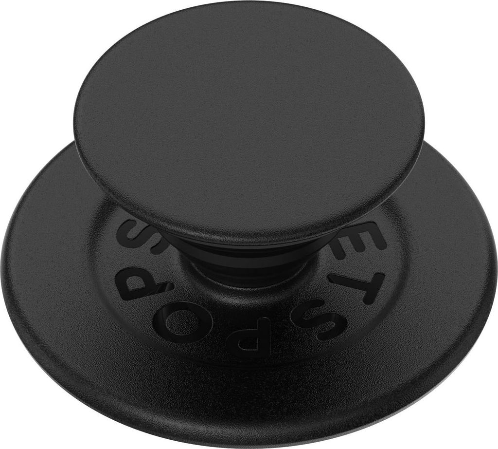 A black PopGrip MagSafe accessory is shown against a white background.