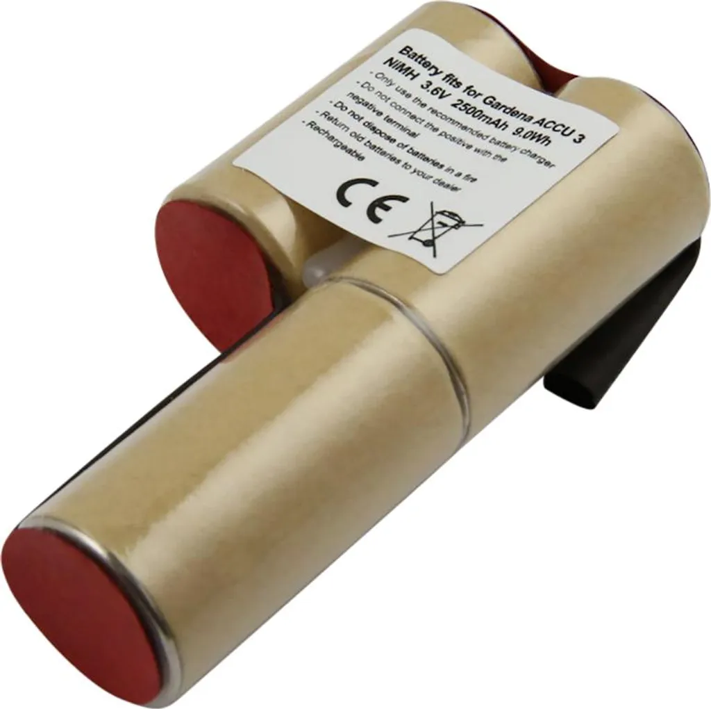 Ricambio Batteria Gardena Accu 3 | 3.6V 2500mAh NiMH Avizar | Potente