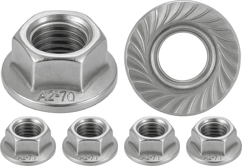 Écrou à oreilles M5 filetage métrique - Inox A2 résistant - 200 unités